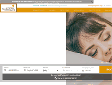Tablet Screenshot of aparthotelnovosanctipetri.com
